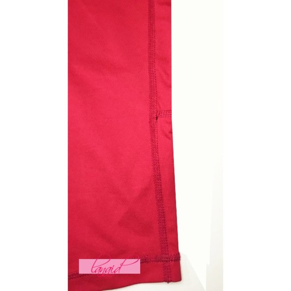 BUNDLE Zella Bright Watermelon Pink Purple Turquoise Space Dye Skinny Crop Capri - Picture 2 of 6